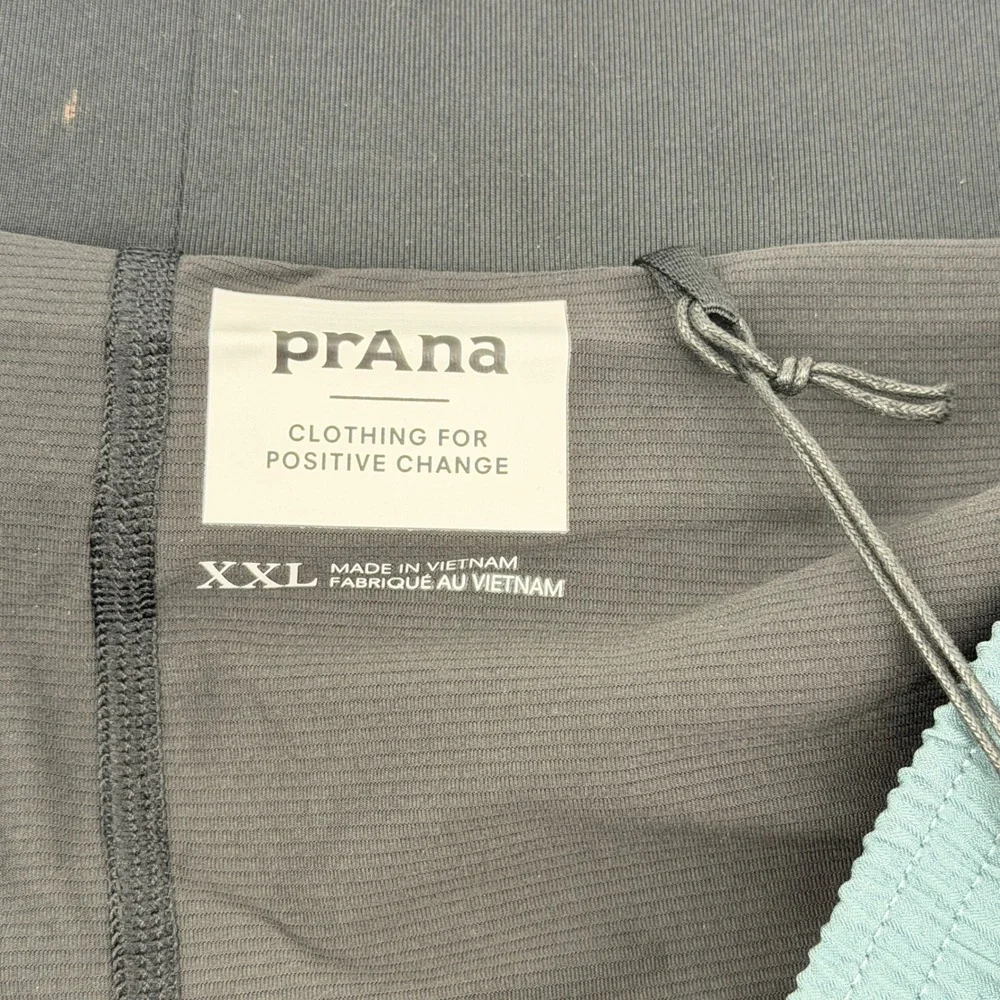 Prana‎ Peak To Pavement Lined Short Grey Blue Mens XXL 1972641 Active Hiking